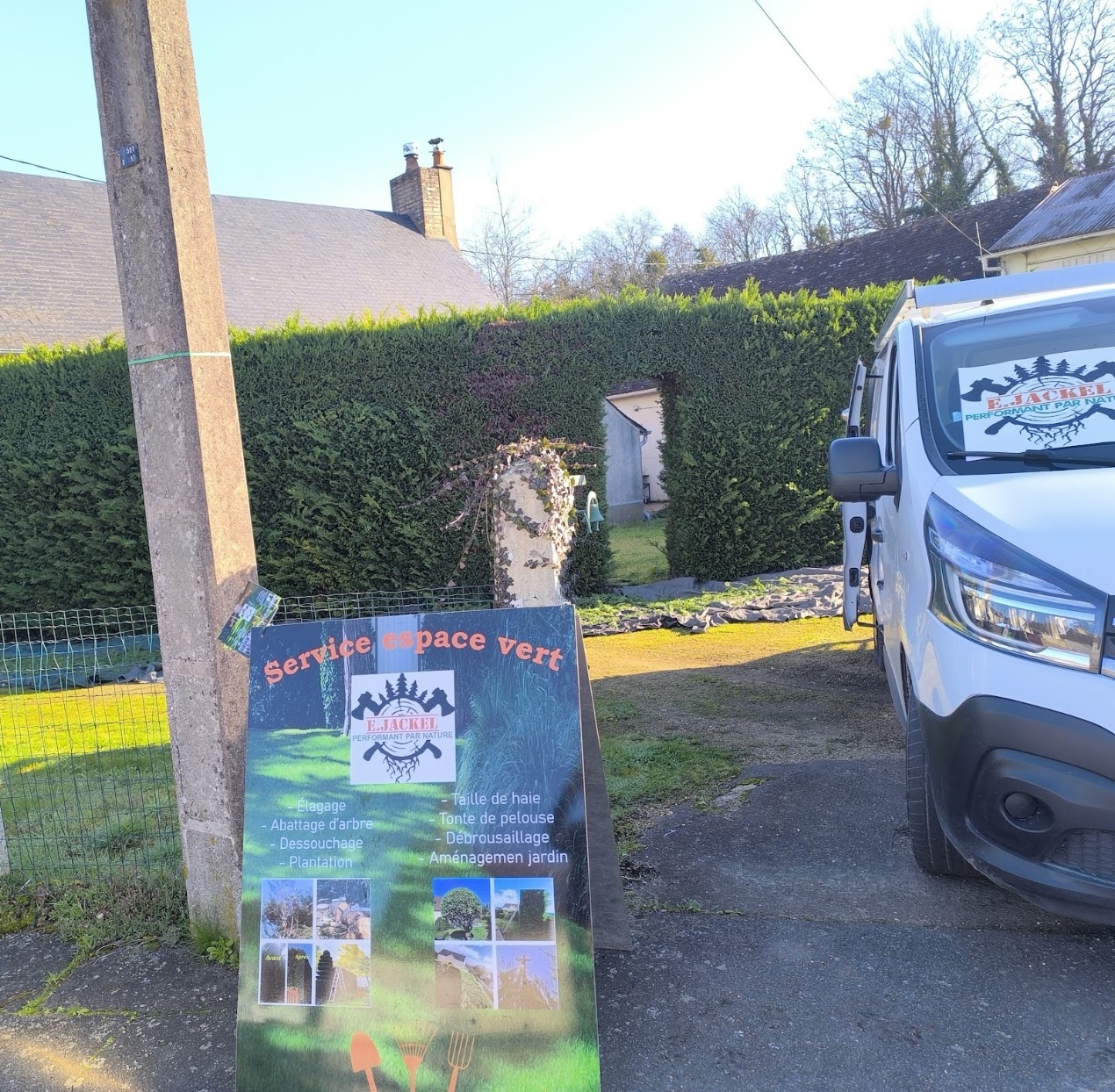 Photo de chantier 16 — Jackel Espaces Verts en Sarthe